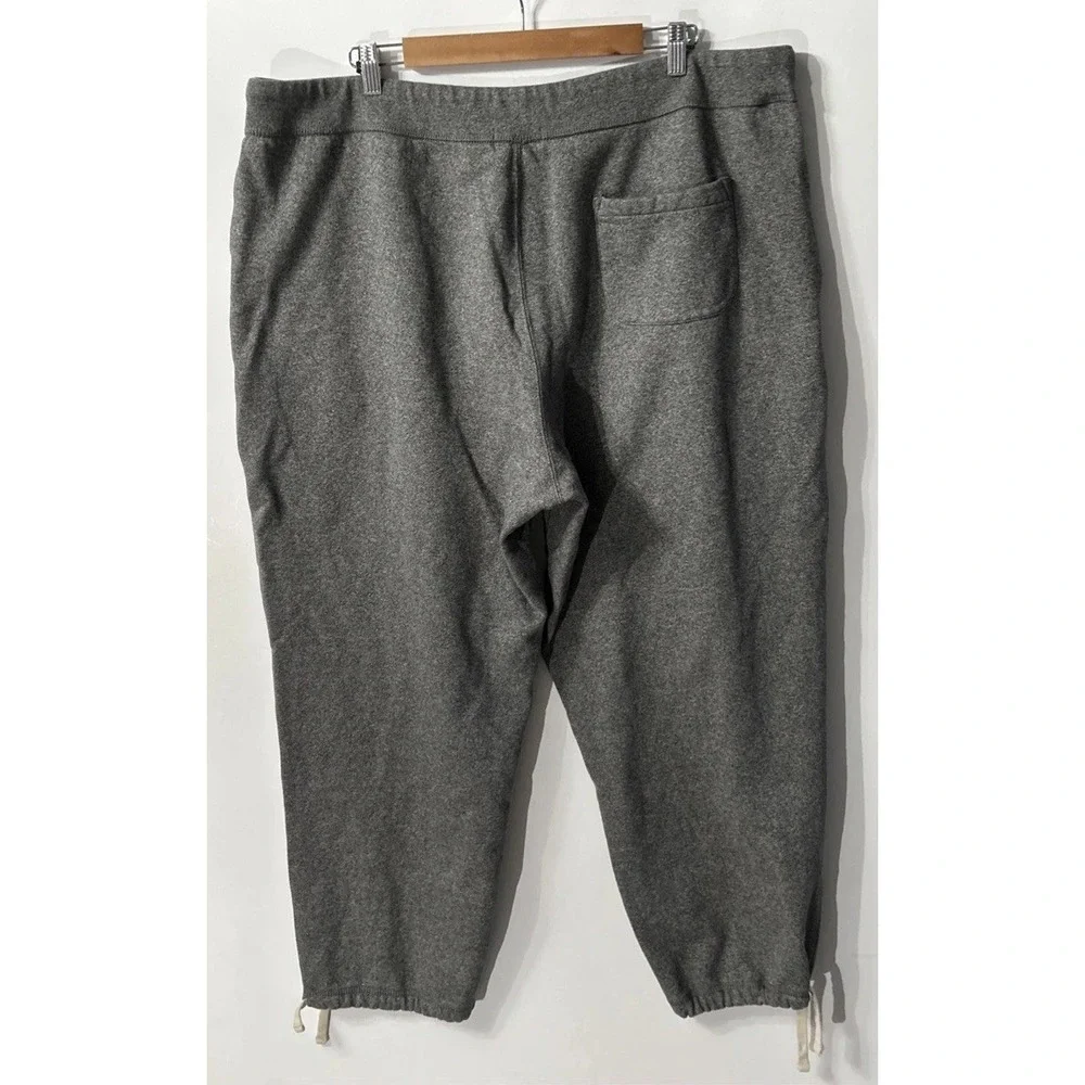 Polo Ralph Lauren Men's Gray Pony Logo Fleece Sweatpants Pants Big Sz 3XB